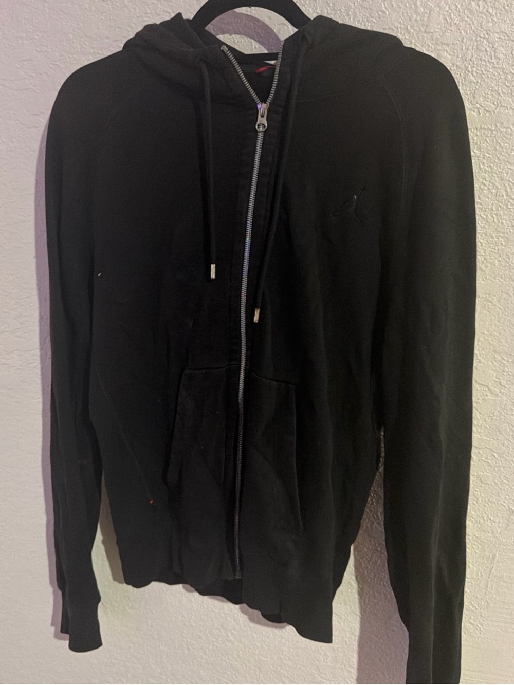 Jordan Black Full-Zip Hooded Jacket